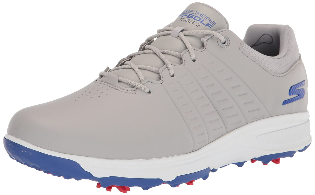 Skechers Herren Go Golf Torque Sneaker 40 EU Gray Blue Sole, 40 EU Graublaue Sohle