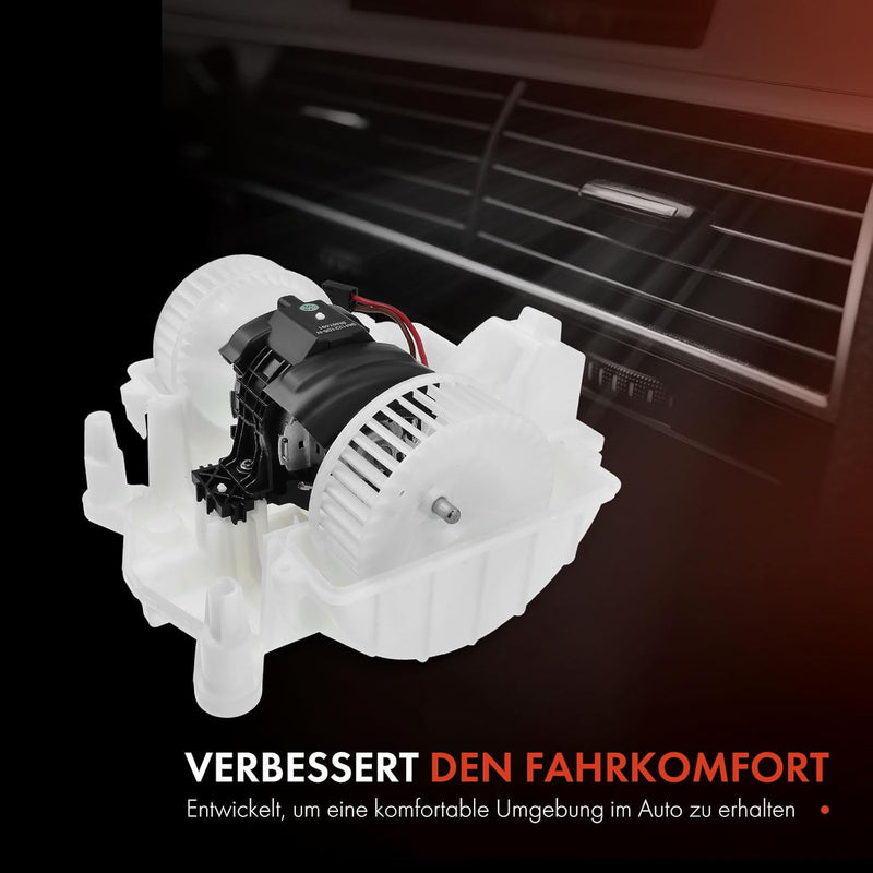 Frankberg Heizungsgebläse Gebläsemotor Kompatibel mit S-Klasse V222 W222 X222 A217 C217 2013-Heute R