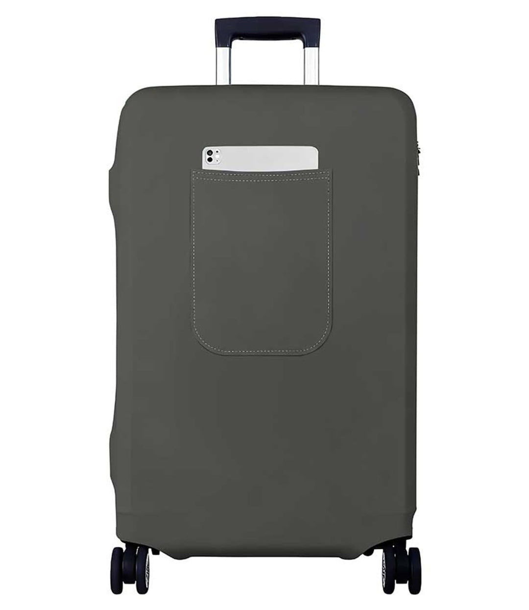 Morbuy Elastisch Kofferschutzhülle, Gross Kofferhülle Grau mit Reissverschluss, Suitcase Luggage Cov