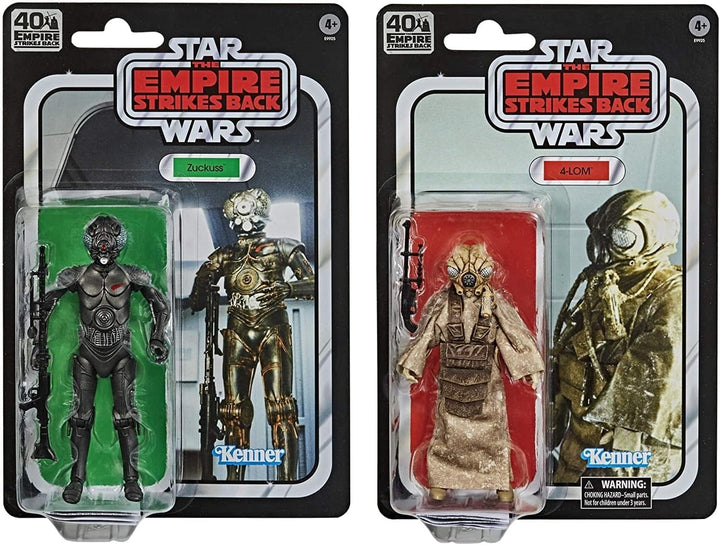 Star Wars The Black Series 4-LOM und Zuckuss 15 cm grosse Imperium schlägt zurück Figuren 2er-Pack z