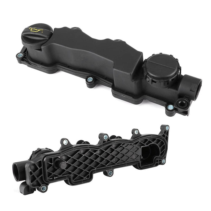 BOROCO Motor Ventil Rocker Cover, Motorventildeckel Kipphebelabdeckung Nockenwellendeckel mit Dichtu