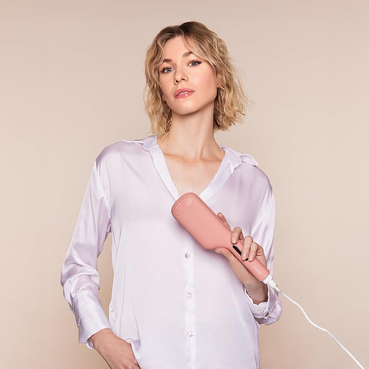 Osée - Party Waves – Welleneisen mit 2 Barren, 32 mm Keramikbeschichtung, Soft Touch, Timer, einstel