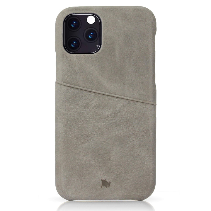 BULLAZO Menor Urban – kompatibel mit iPhone 11 Pro Max Schutzhülle Handy Hülle mit Kartenfach Leder