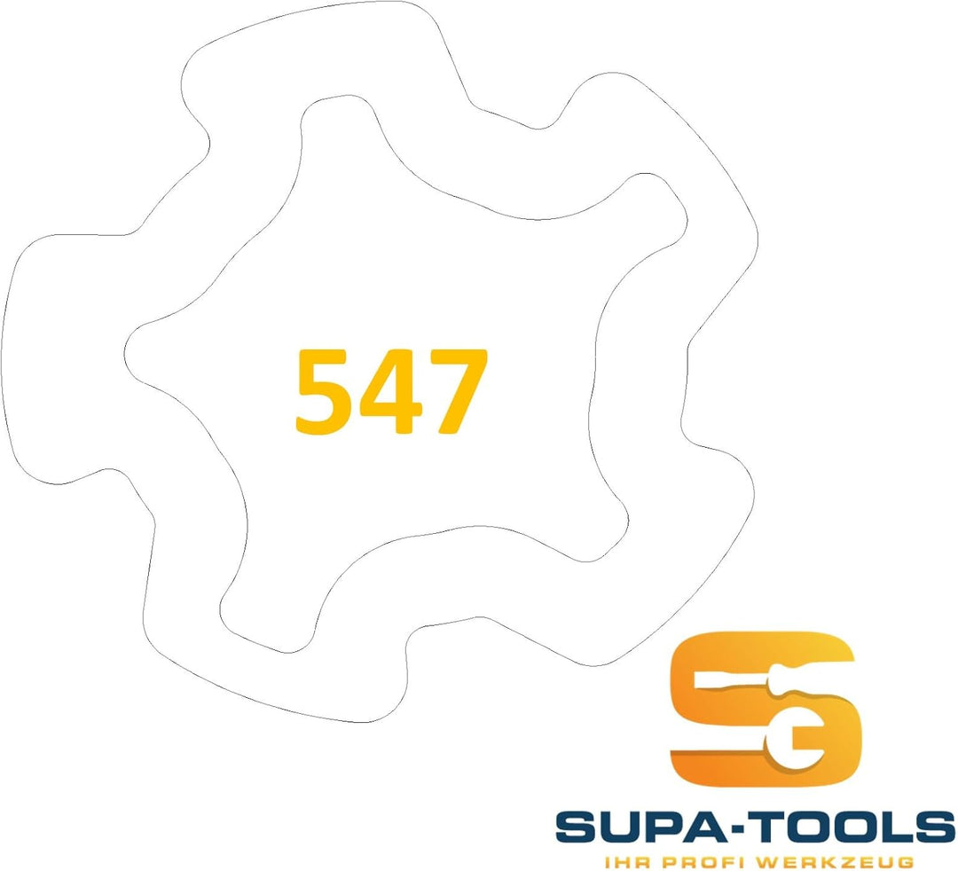Supa-Tools Original Seat 547 Code G für Seat Cupra Felgenschloss Nuss Felgenschlüssel Radsicherung