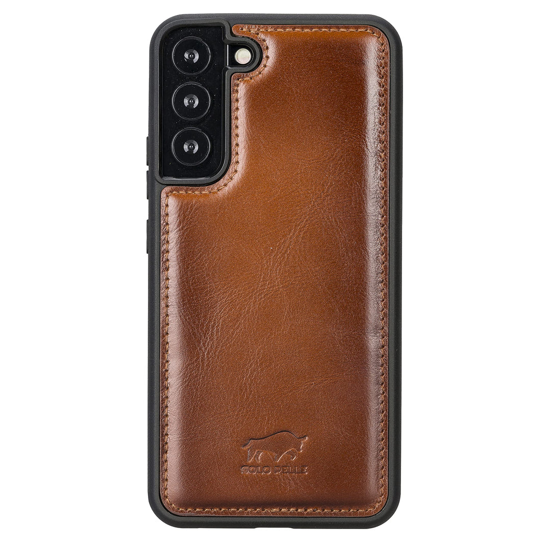 Solo Pelle Lederhülle für das Samsung Galaxy S22+ / S22 Plus Hülle aus echtem Leder, Model: Stanford