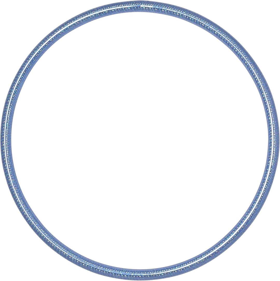 Hoopomania Kinder Hula Hoop Reifen, Hologramm Muster, Ø60/70/80cm Ø70cm Türkis, Ø70cm Türkis