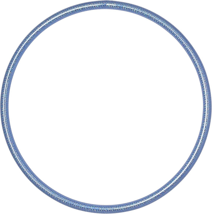 Hoopomania Kinder Hula Hoop Reifen, Hologramm Muster, Ø60/70/80cm Ø70cm Türkis, Ø70cm Türkis
