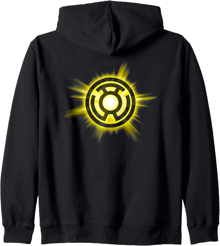 Green Lantern Yellow Glow Kapuzenjacke