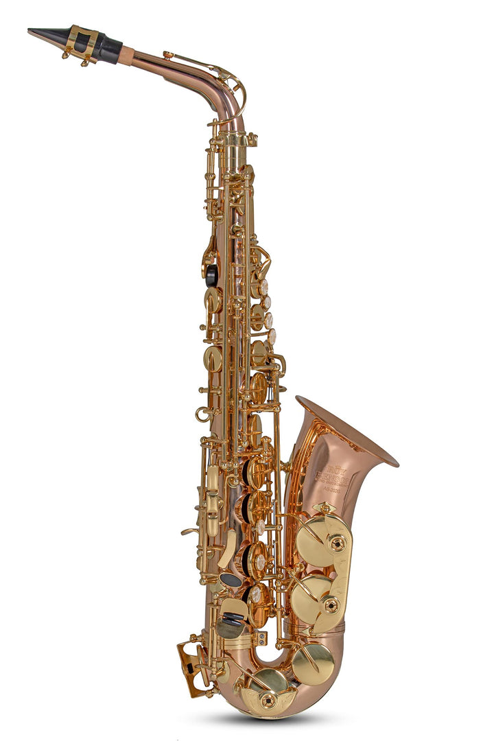 Roy Benson Eb-Alt Saxophon MOD:AS-202G Bronze Korpus lack., inkl. leichtem Rechtecketui, AS-202G
