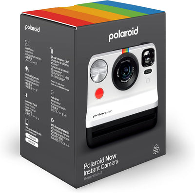 Polaroid Now Gen 2 Sofortbildkamera - Schwarz & Weiss, Keine Filme Schwarz & Weiss Keine Filme Kamer