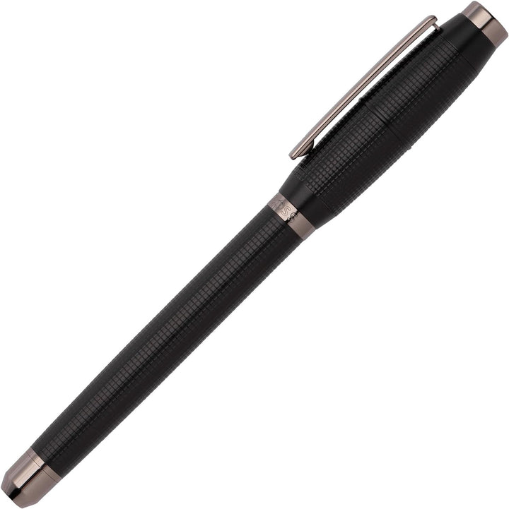 Hugo Boss Stifte-Set Cone Black HPBP263A (Kugelschreiber & Füllfederhalter) | Geschenkbox