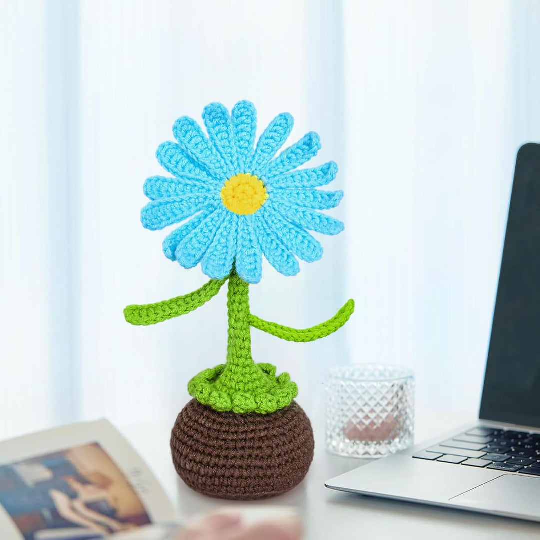 CROCHETTA Häkelset für Anfänger, Häkel-Starter-Set mit Schritt-für-Schritt-Video-Tutorials, Anfänger