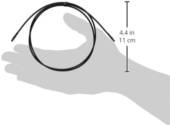 SHIMANO Unisex – Erwachsene EW-SD300 Stromkabel, Schwarz, 700 mm