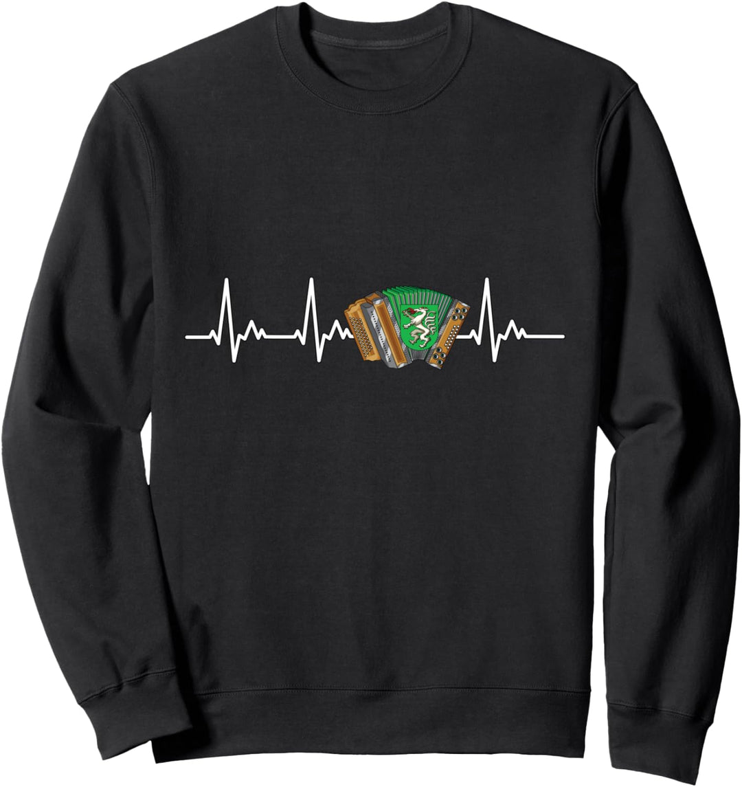 Steirische Harmonika Herzschlag Heartbeat Steiermark Sweatshirt
