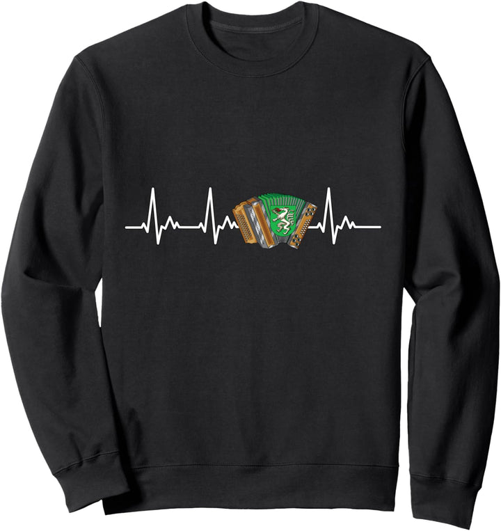 Steirische Harmonika Herzschlag Heartbeat Steiermark Sweatshirt