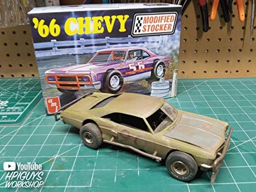 AMT AMT1183/12 1/25 1966er Chevy Impala Modified Stocker Plastikmodellbausatz