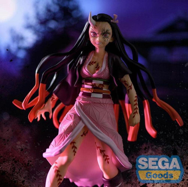 SEGA Unisex Kinder Slayer: Kimetsu no Yaiba-Nezuko Kamado-Demon Form Advancing Vesion Statue, Bunt