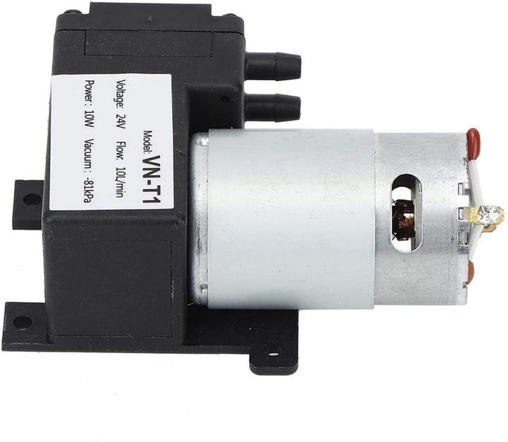 Vakuumpumpe DC 12V/24V Mini, 10L/min geräuscharmer Luftkompressor VN-T1((DC24V)), (Dc24v)