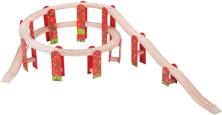 Bigjigs Rail Hochbrücke Holzeisenbahn