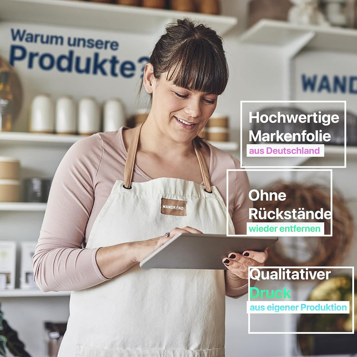 WANDKIND Löwe auf dem Mond V302 | handgezeichnet | AUFKLEBER Kindergarten | Wandsticker Kinderzimmer