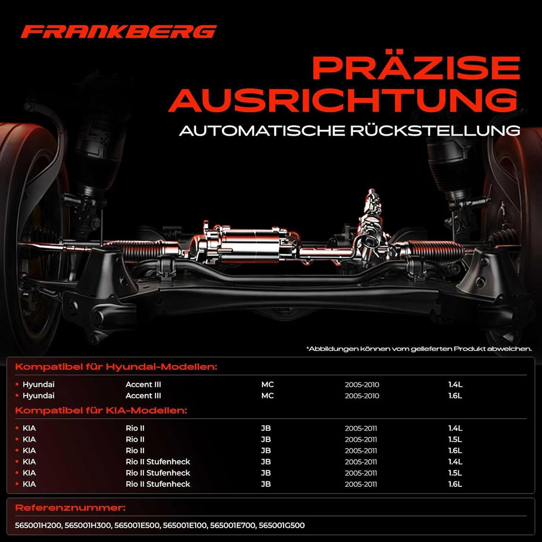 Lenkgetriebe Servolenkgetriebe für Accent III MC Rio II JB Schrägheck Stufenheck 1.4L 1.5L 1.6L 2005