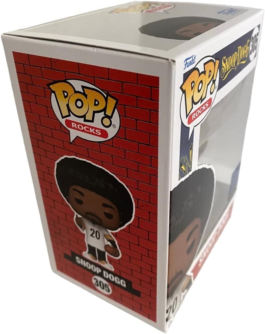 Snoop Dogg White Steelers Jesrsey Exclusive Vinyl Figure