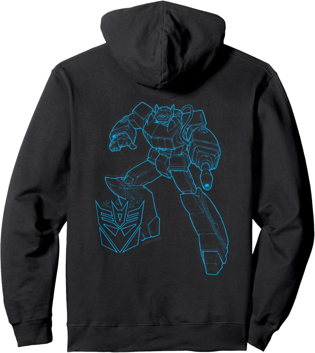 Transformers Shockwave-Bauplan Pullover Hoodie