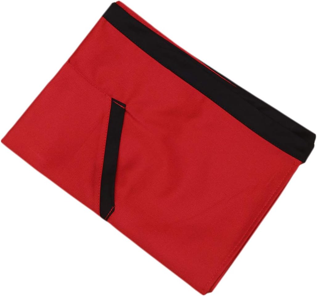 BESTonZON 2 Stück Unisexschürze mit Schürzen mit Taschen Taillenschürze Serverschürzentaschen Halbla