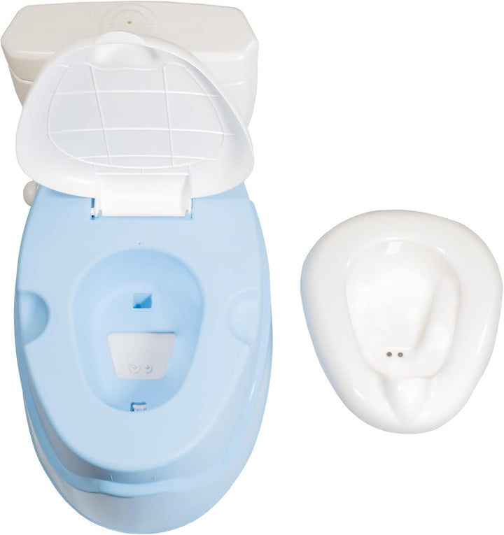 Lemodo, Kindertöpfchen mit Musik, Kindertoilette ab 18 Monaten, herausnehmbarer Einsatz, Deckel, Toi