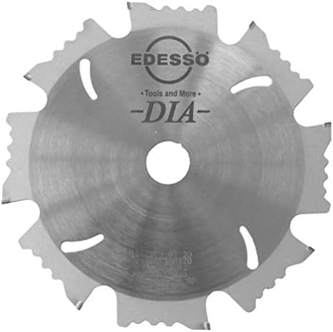 Edessö 5112501230 DP-Kreissägeblatt sdb 2 Knl DP 250x2, 4/1, 6x30 Z=12 F neg, Silber