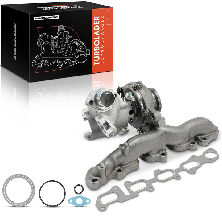 Frankberg Turbolader Abgasturbolader Kompatibel mit Yeti 5L 2.0L Diesel 2015-2017 Q3 8UB 8UG 2.0L Di