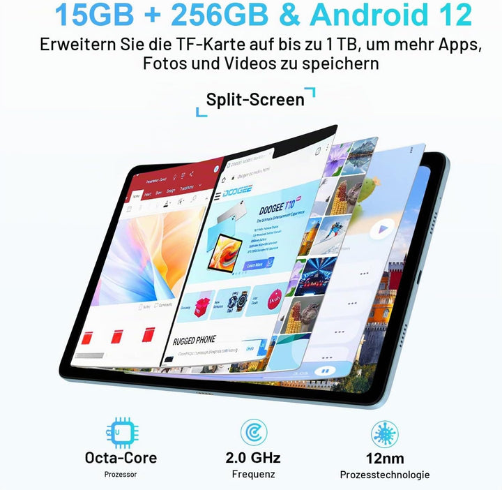 DOOGEE T20 Tablet Blau, Blau