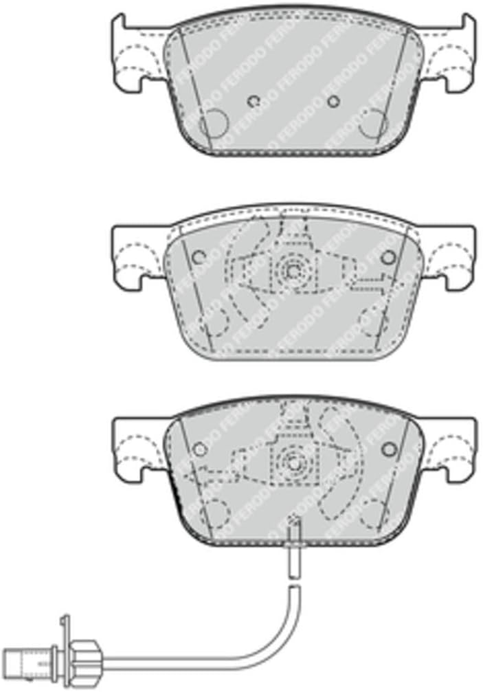 FERODO FDB4871 Bremsbeläge