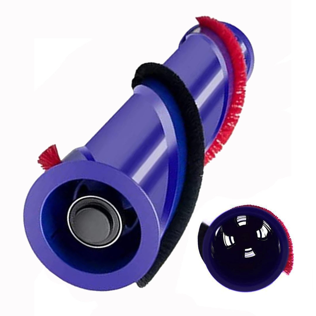 HUAYUWA Ersatz-Bürstenrolle für Teppichbürsten, Reinigungswalze (4-Zinken-Antrieb, d=45 mm), passend