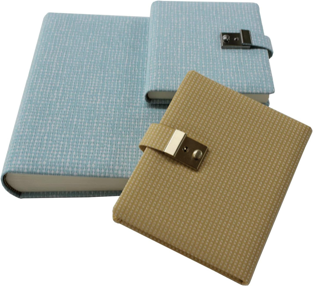 Tagebuch mit Schloss Benny in Blau