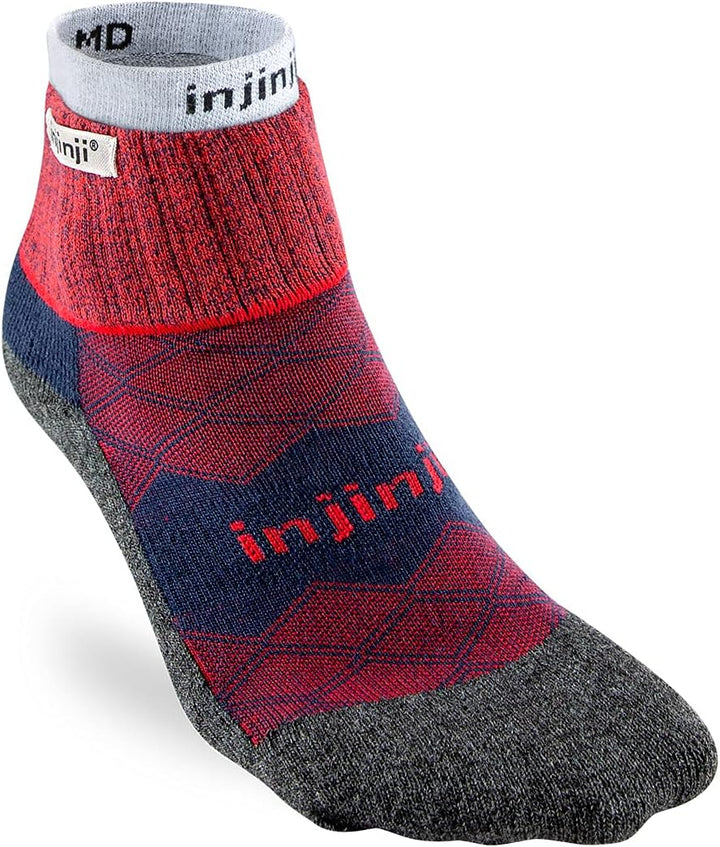 Injinji MEN´S LINER+RUNNER MINI-CREW BRICK, M