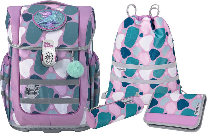 McNeill Schulranzen-Set COMPACTO, 5tlg. - Kollektion 2024, Barba