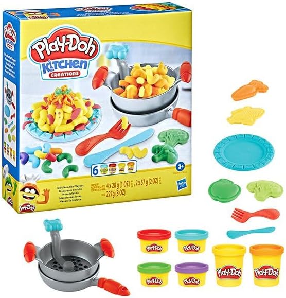 Play-Doh Küchenwerkstatt Lustige Nudelspielknete Set