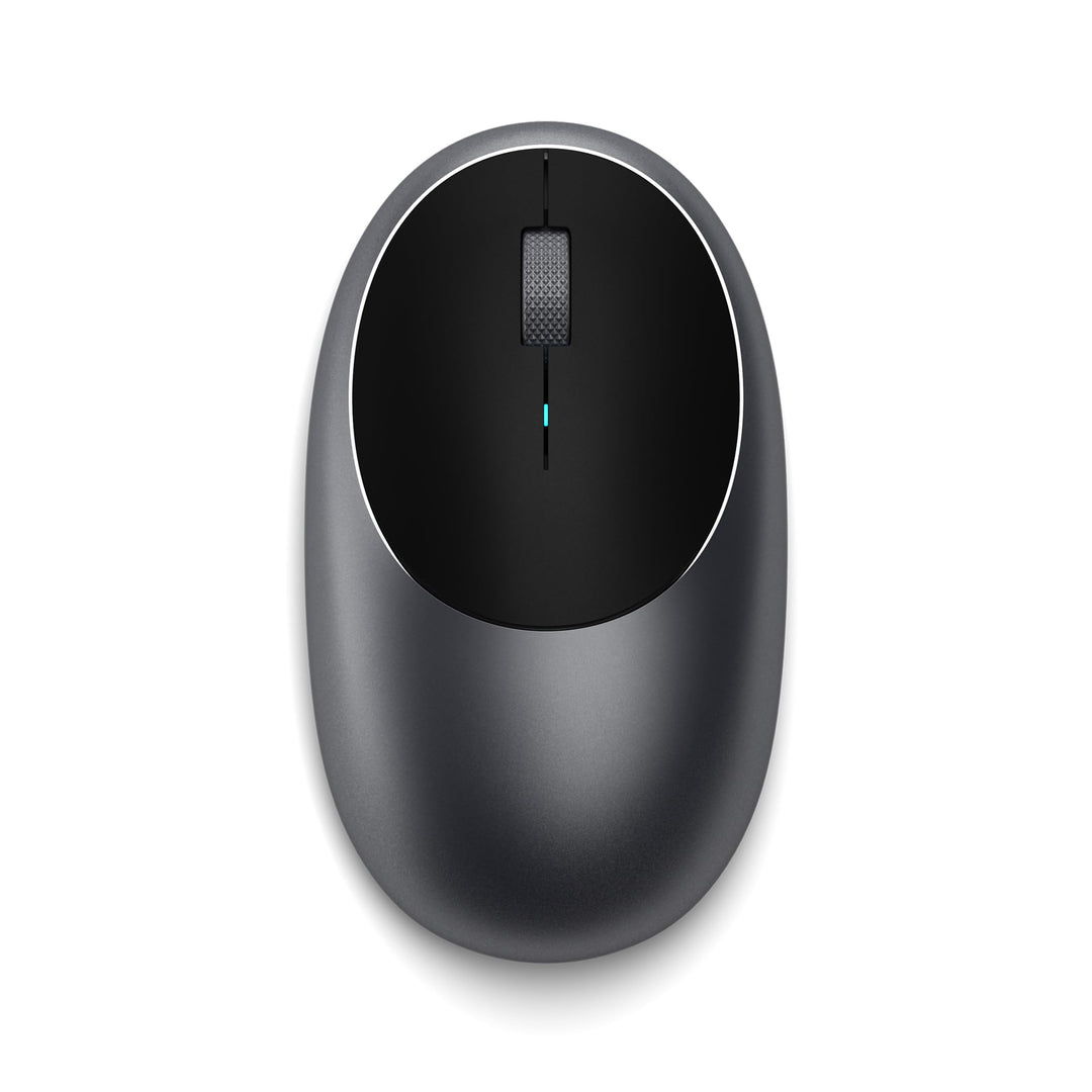 SATECHI Aluminium M1 kabellose Bluetooth-Maus mit wiederaufladbarem Typ-C-Anschluss – Für M2/M1 MacB