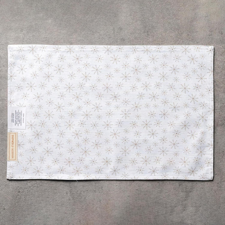 Maison d' Hermine Tischsets, 100% Baumwolle Set mit 4, dekoratives Oster-Tischset, waschbar, Abendes