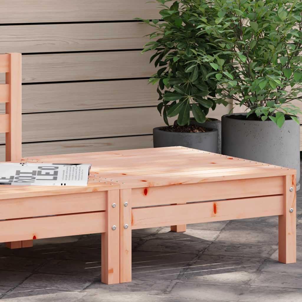 vidaXL Gartenhocker, Hocker mit Latten-Design, Fusshocker für Garten Terrasse, Garten Ottomane Sitzh