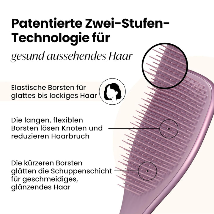 Tangle Teezer Ultimate Detangler Haarbürste – Nasses & Trockenes Haar – Entwirrungsbürste für Alle H