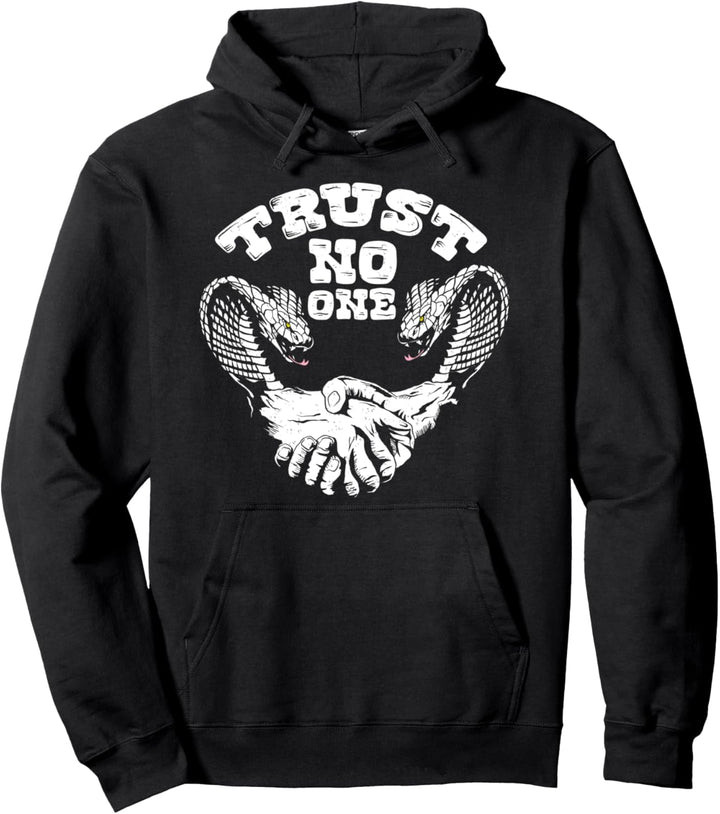 Trust no one - Vertraue Niemandem Pullover Hoodie