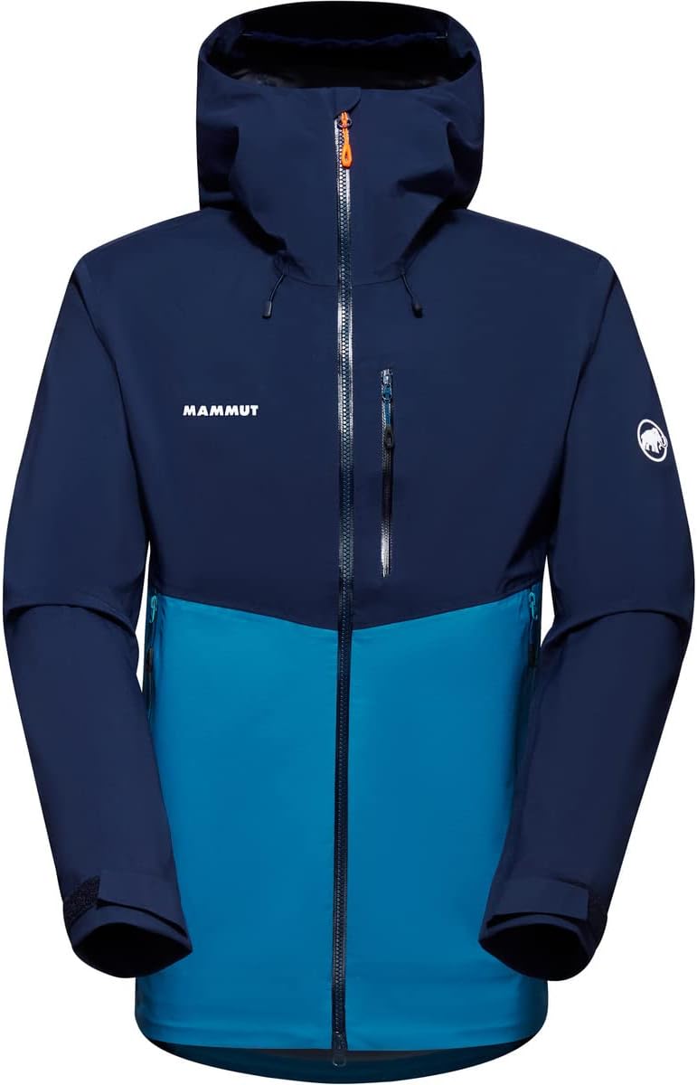 Mammut Herren Alto Guide Hs Hooded Jacket Men Hardshell Jackets (1er Pack) S deep ice-marine, S deep