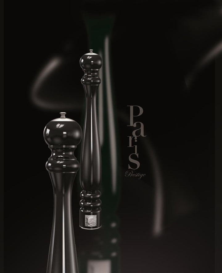 Peugeot 30582 Paris Prestige Pfeffermühle Holz, 13,5 x 13,5 x 110 cm, schwarz 110 cm Schwarz Lackier