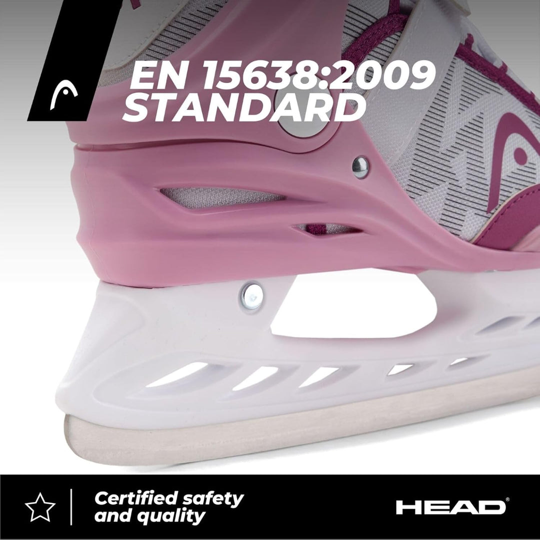 Head Icebreaker Freizeit-Schlittschuhe – für Anfänger und Fortgeschrittene, rostfreie Stahlkufen, Sc