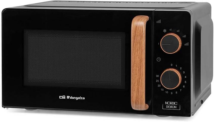Mikrowelle Orbegozo MI2120, Schwarz, 20 l