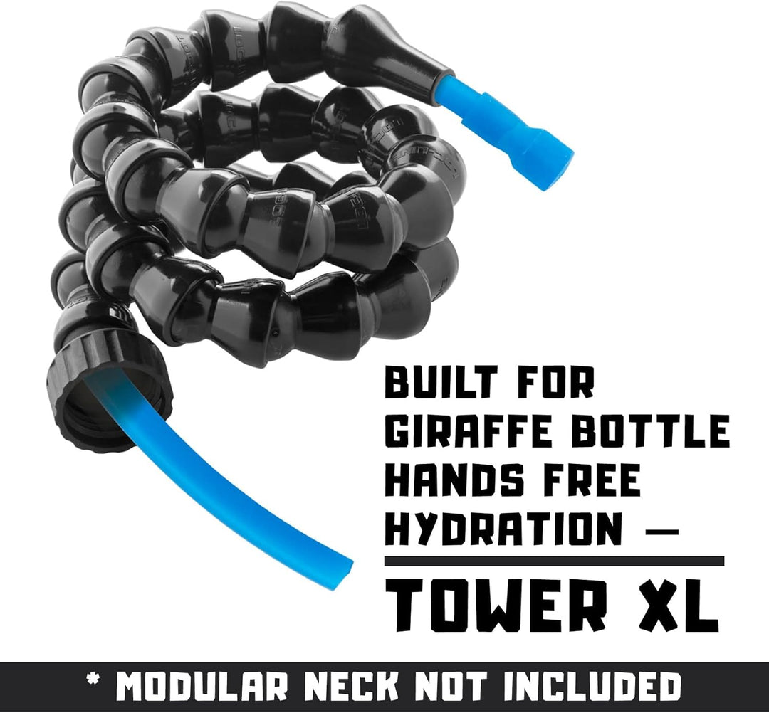 Giraffe Bottle Tower XL Ersatz-Trinkschlauch/Beissventil-Set, für 30" / 76cm Hals