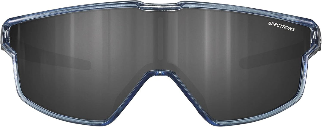 Julbo Unisex Kinder Fury Mini Sunglasses, Blau Durchscheinend Glänzend / Blau Matt