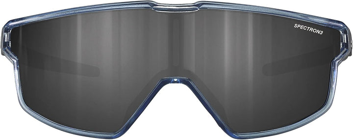 Julbo Unisex Kinder Fury Mini Sunglasses, Blau Durchscheinend Glänzend / Blau Matt